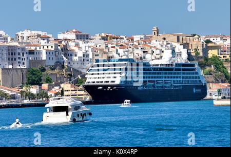 Azamara Journey R-Klasse Kreuzfahrtschiff Mahon Menorca Menorca Spanien Stockfoto