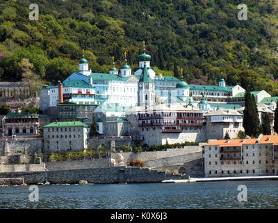 Agiou Kloster Panteleimonos 2 Stockfoto