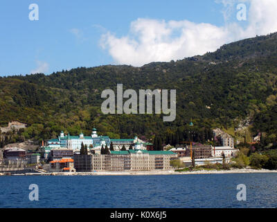 Agiou Kloster Panteleimonos 4 Stockfoto