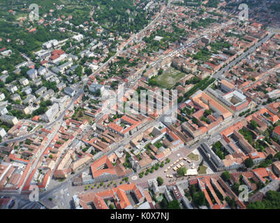 Luftbild von Esztergom 2 Stockfoto