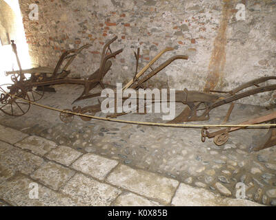 Angera Rocca 14. Stockfoto