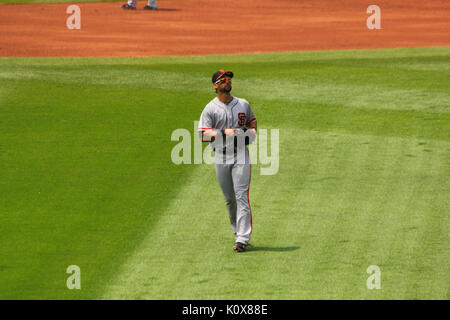 Angel Pagan, MLB Baseball Player für San Francisco Giants 03. Stockfoto