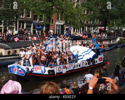 Amsterdam Gay Pride 2013 Boot Nr. 4 Bild 3 Stockfoto