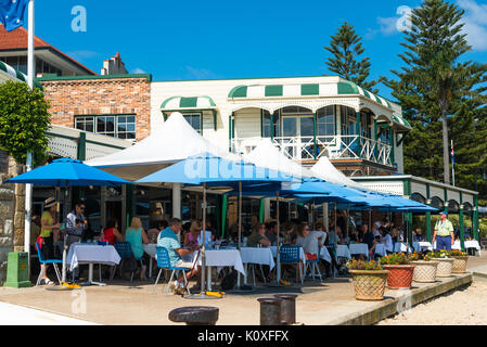 Doyles Fisch Restaurant in der Nähe des Strandes bei Watson's Bay, Sydney, Australien. Stockfoto