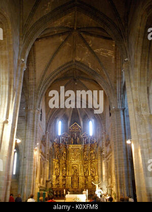 Aguilar de Campoo Colegiata de San Miguel Arcangel 36 Stockfoto