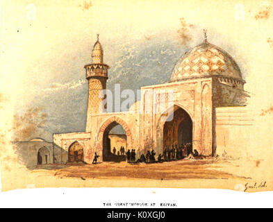 August von haxthausen. Transkaukasien. Die Große Moschee in Erivan Stockfoto