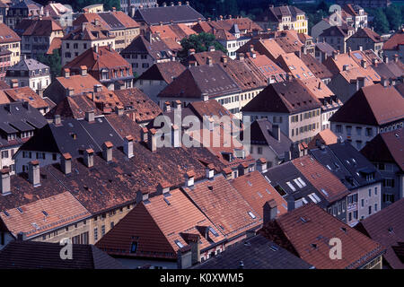 La Chaux-de-Fonds *** Local Caption *** La Chaux-de-Fonds, Stadt, Kanton Neuenburg, Schweiz, UNESCO, Erbe, Uhrenindustrie, clockmaking Stockfoto