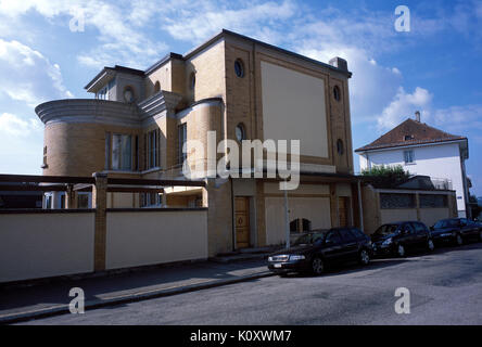 La Chaux-de-Fonds *** Local Caption *** La Chaux-de-Fonds, Stadt, Kanton Neuenburg, Schweiz, UNESCO, Erbe, Uhrenindustrie, clockmaking, Bu Stockfoto