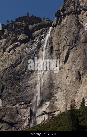 Yosemite Falls während der Kalifornien Dürre, im Yosemite National Park Stockfoto