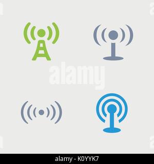 Ein Satz von 4 Professional, pixel-perfect Icons auf einem 32 x 32 Pixel Raster ausgelegt. Stock Vektor