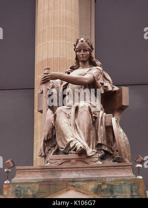 Amerika von Charles Keck, Soldaten und Matrosen Memorial, Oakland, Pittsburgh, 2013 10 16, 01. Stockfoto