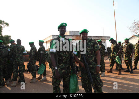 Die Amisom KDF-Truppen in Kismayo, Rotation003.jpg (15980703891) Stockfoto