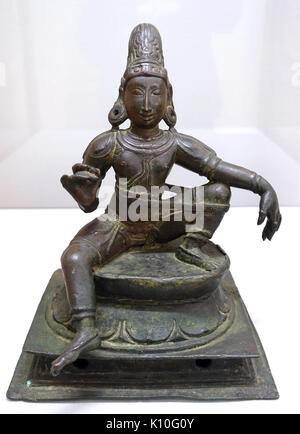 Aiyanar, Südindien, bronze c. 14. Jh. n. Chr., Matsuoka Museum of Art Tokyo, Japan-DSC07172 Stockfoto