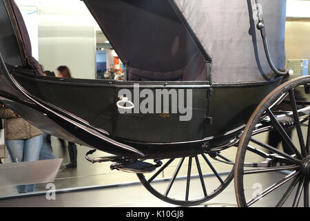 Abraham Lincoln's Schlitten (barouche), C. 1860 1865, Leihgabe der Studebaker National Museum, Anzeigen 5 nationalen Museum der amerikanischen Geschichte DSC 00342 Stockfoto