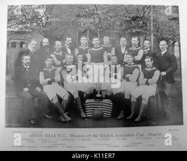 Aston Villa 1895 Stockfoto