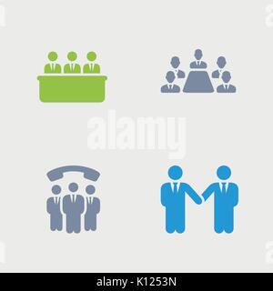 Ein Satz von 4 Professional, pixel-perfect Icons auf einem 32 x 32 Pixel Raster ausgelegt. Stock Vektor