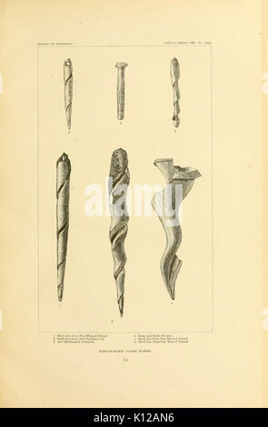 Kunst in der Schale der alten Amerikaner BHL 11258663 Stockfoto