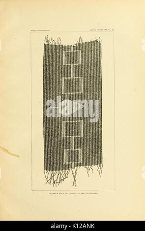 Kunst in der Schale der alten Amerikaner BHL 11258709 Stockfoto