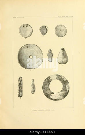 Kunst in der Schale der alten Amerikaner BHL 11258733 Stockfoto