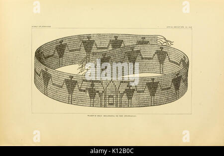 Kunst in der Schale der alten Amerikaner BHL 11258719 Stockfoto