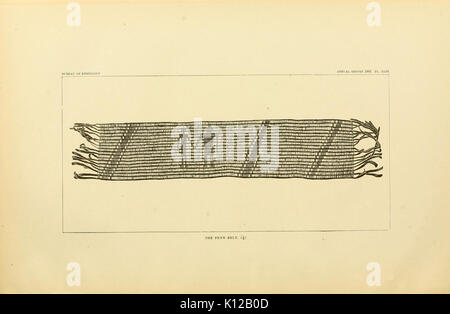 Kunst in der Schale der alten Amerikaner BHL 11258721 Stockfoto