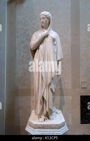 Alceste von William Wetmore Story, 1874, Marmor Wadsworth Atheneum in Hartford, CT DSC05001 Stockfoto