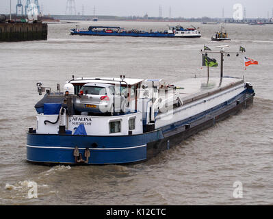 Afalina (Schiff, 1957) ENI 06001712 Hafen von Antwerpen pic2 Stockfoto