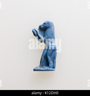 Amulett der Pavian in Anbetung MET 17.194.2508 EGDP 015652 Stockfoto