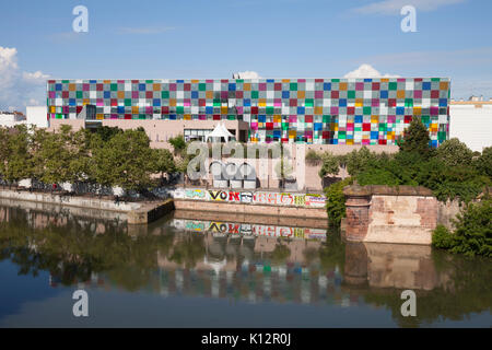 Museum für moderne und zeitgenössische Kunst, Straßburg, Elsass, Frankreich, Europa Stockfoto