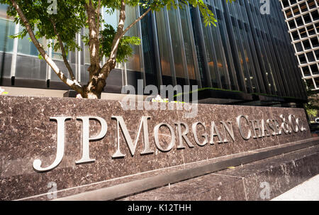 Die JPMorgan Chase & Co Hauptsitz an der Park Avenue in New York am Samstag, 19. August 2017. (© Richard B. Levine) Stockfoto