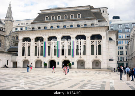 Guildhall Art Gallery in der Londoner City Stockfoto