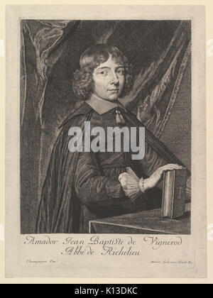 Amador Jean Baptiste de Vignerod, Abbe de Richelieu MET DP 819867 Stockfoto