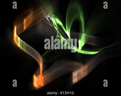Apophysis Aurora Borealis Stockfoto