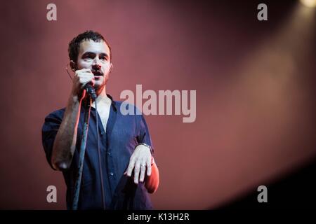 Biddinghuizen, Niederlande, 19. August 2017 Redakteure Live at Lowlands Festival 2017 © Roberto Finizio / alamy Leben Nachrichten Stockfoto