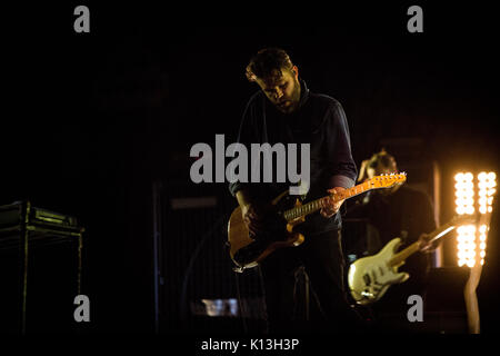 Biddinghuizen, Niederlande, 19. August 2017 Redakteure Live at Lowlands Festival 2017 © Roberto Finizio / alamy Leben Nachrichten Stockfoto