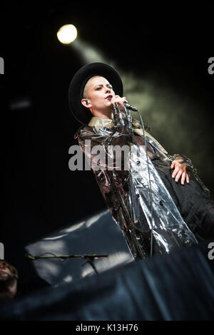 Biddinghuizen, Niederlande, 19. August 2017 Kovacs führt Live at Lowlands Festival 2017 © Roberto Finizio / alamy Leben Nachrichten Stockfoto