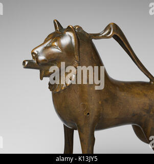 Aquamanile in Form eines Löwen MET DP 123801 Stockfoto