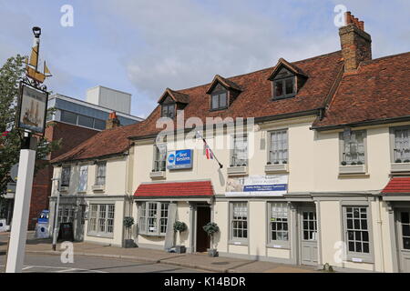 Das Ship Hotel, High Street, Weybridge, Surrey, England, Großbritannien, USA, UK, Europa Stockfoto