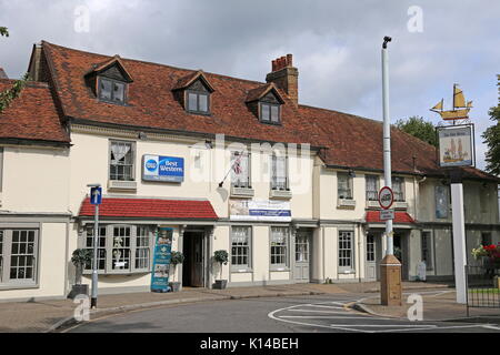 Das Ship Hotel, High Street, Weybridge, Surrey, England, Großbritannien, USA, UK, Europa Stockfoto