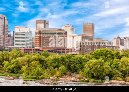 Richmond, Virginia Skyline Stockfoto