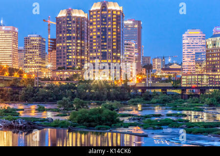 Richmond, Virginia Skyline Stockfoto