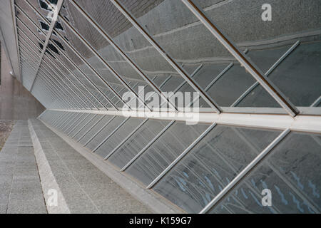 Die 2001 Lakefront zusätzlich zu den Milwaukee Museum der Kunst, die von Santiago Calatrava. Stockfoto