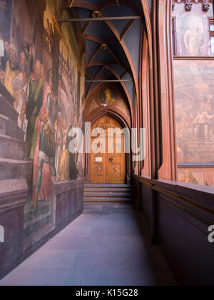 Rathaus, Basel, Schweiz Stockfoto