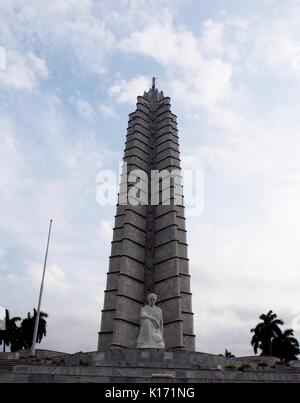 José Martí Memorial in Havanna Stockfoto