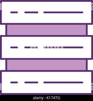 Server-Daten-Center-Symbol Stock Vektor