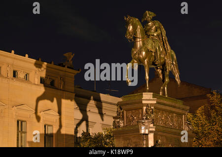 Gedenkstätte von federick ii., Unter den Linden, Berlin, Deutschland Stockfoto