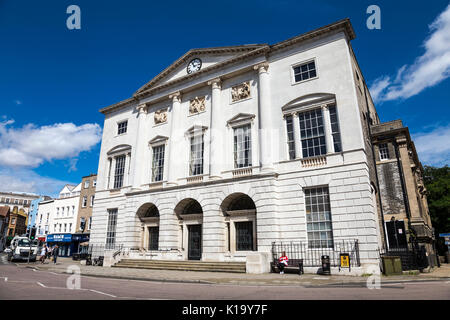 Shire Hall (Altes Rathaus) ehemalige Amtsgericht, Chelmsford, Essex, Großbritannien Stockfoto