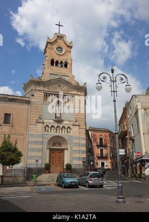 Sizilien, Stadt von Adrano, Monastero Santa Chiara, das Kloster an der Piazza S. Chiara Stockfoto