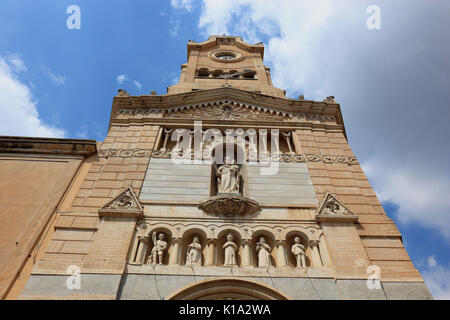 Sizilien, Stadt von Adrano, Monastero Santa Chiara, das Kloster an der Piazza S. Chiara Stockfoto