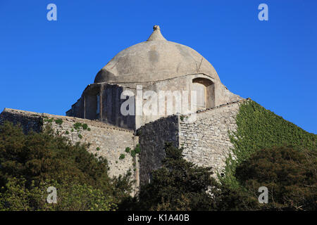 Sizilien, Dorf Erice in der Provinz von Trapani, in der Kirche von San Giovanni Battista aus dem 12. Jahrhundert Stockfoto